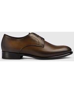 Doucal's Brogue Shoes - Brown