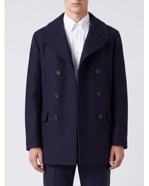 Tagliatore Cappotto Doppiopetto - Blu