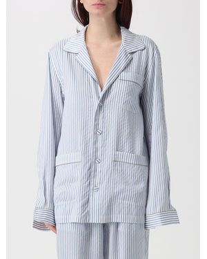 Tom Ford Striped Silk Shirt - Blue
