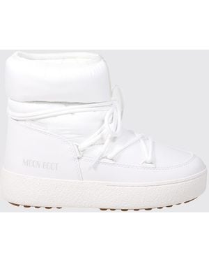 Moon Boot Botines Planos Mujer - Blanco
