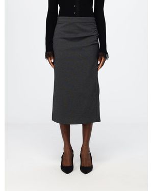 Pinko High-Waisted Midi Pencil Skirt - Black