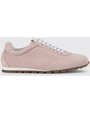 Doucal's Baskets En Daim - Rose