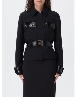 Elisabetta Franchi Mantel Damen - Schwarz