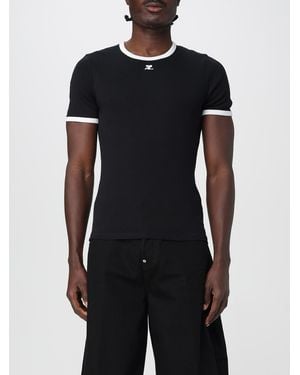 Courreges Camiseta Hombre - Negro