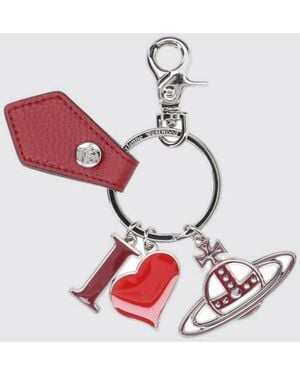 Vivienne Westwood Portachiavi I Love Orb - Bianco