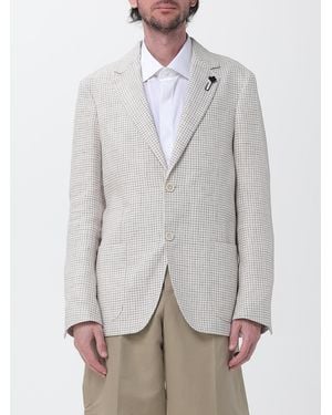 Lardini Single-Breasted Blazer - Grey