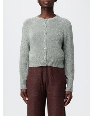 Kangra Cotton Blend Basic Cardigan - Grey