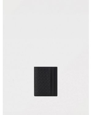 Ferragamo Gancini Embossed Leather Card Holder - White