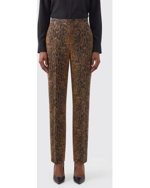 Twinset High-Waisted Skinny Pants - Black
