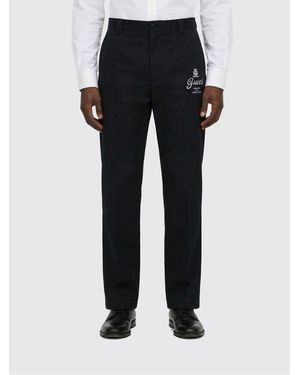 Gucci Cotton Tailored Trousers - Black