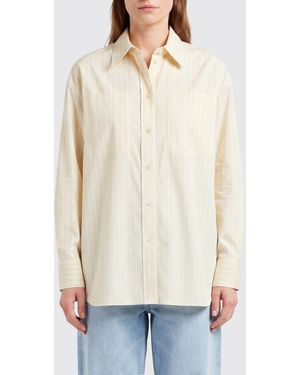 Soeur Camisa Carlotta De Algodón A Rayas - Blanco