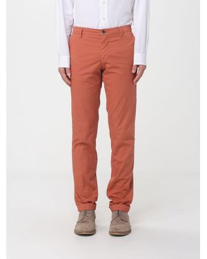 Mason's Stretch Cotton Chino Trousers - Red