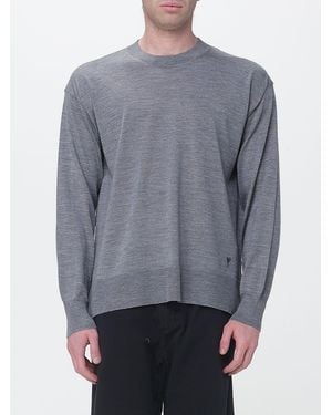 Ami Paris Jersey Hombre - Gris