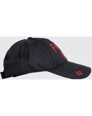 44 Label Group Cotton Twill Hat With Embroidery - Black