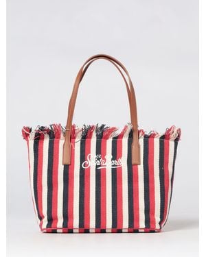 MC2 Saint Barth Cotton Bag With Embroidered Logo