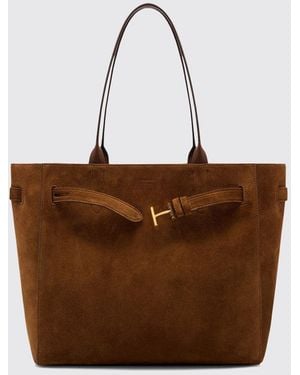 Tom Ford Borsa A Spalla Donna - Marrone