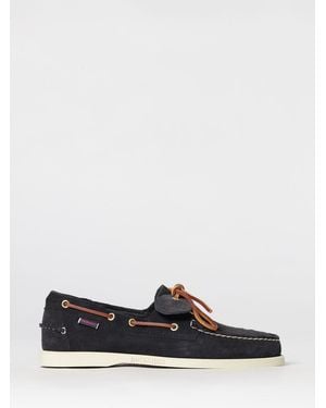 Sebago Portland Artisan Suede Boat Shoes - White