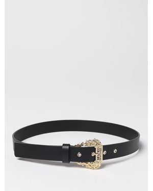 Versace Jeans Couture Baroque Leather Belt - Grey