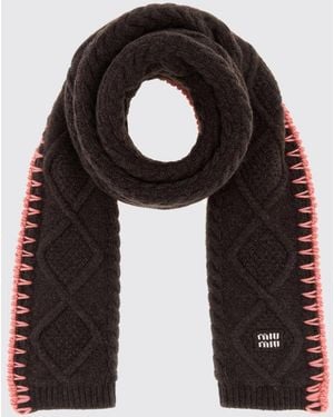 Miu Miu Scarf - Black