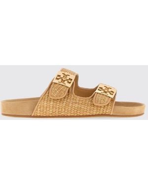 Tory Burch Sandalen Mit Absatz Damen - Natur