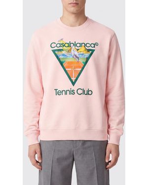 CASABLANCA Crewneck Sweatshirt - Pink