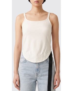 Rick Owens Cotton Cropped Top - White