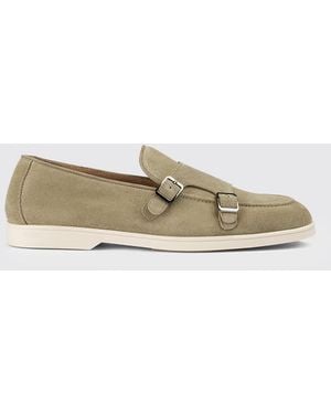 Doucal's Suede Monk Strap - Multicolor