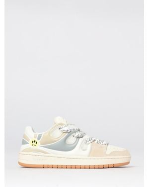 Barrow Leather Sneakers - White