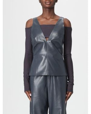 Nanushka Top Mujer - Azul