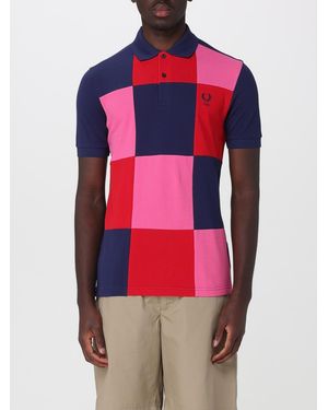 Comme des Garçons Comme Des GarÇ Ons Check Cotton Slim Fit Polo Shirt With Embroidered Logo