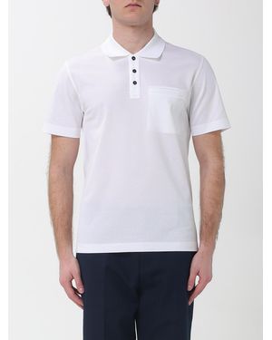 Ferragamo Cotton Polo - White