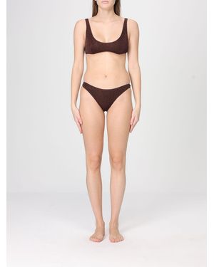 Oséree Lurex Swimsuit - Natural