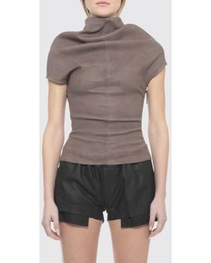 Rick Owens Camiseta Mujer - Gris