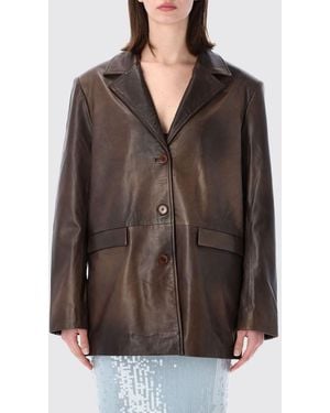 ROTATE BIRGER CHRISTENSEN Americana Mujer - Marrón