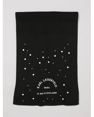 KARL LAGERFELD Bufanda Mujer - Negro