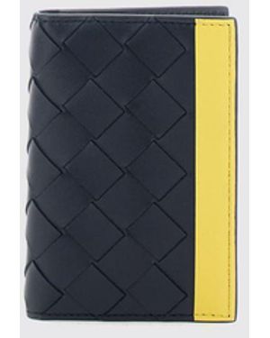 Bottega Veneta Portafoglio Uomo - Blu
