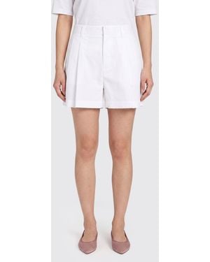 FEDERICA TOSI Poplin Shorts - White