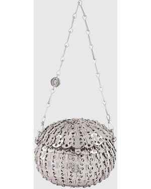 Rabanne Party Ball 1969 Metal Bag - White