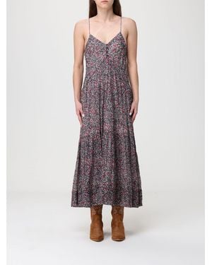 Isabel Marant Floral Cotton Dress - Purple