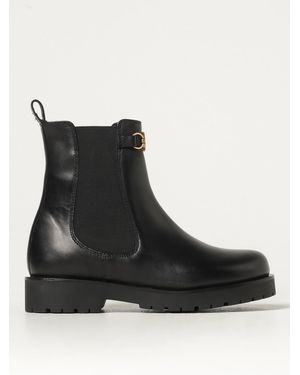 Twinset Botines Planos Mujer - Negro