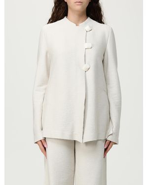 Emporio Armani Guro Collar Jacket - White