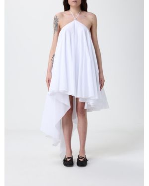 Jacquemus Cotton Blend Dress - White