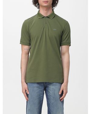 Sun 68 Polo Shirt - Green