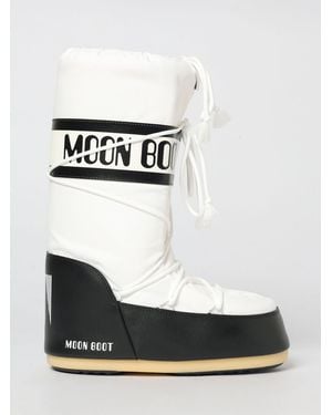 Moon Boot Icon - White