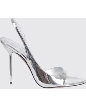 Paris Texas Heeled Sandal - White
