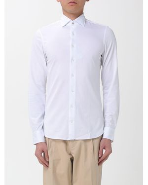 Michael Kors Classic Silk And Linen Shirt - White