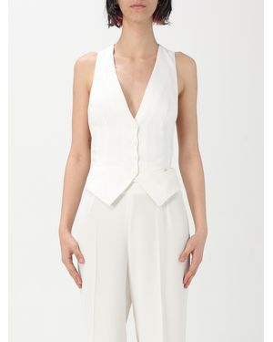 Elisabetta Franchi Vest - White