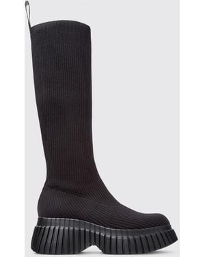 Camper Pix Bcn Lyocell Tencel Boots - Black