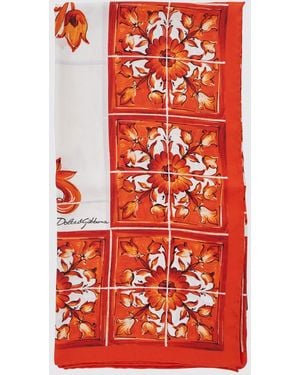 Dolce & Gabbana Dolce &Amp Gabbana Scarf - Red