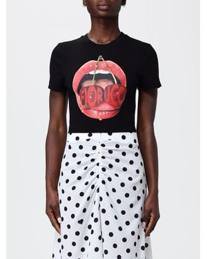 Fiorucci Cotton T-Shirts With Pop Print - Red